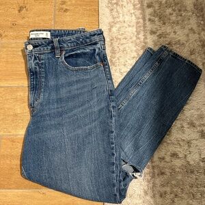 Abercrombie The Skinny High Rise Curve Love Regular Length